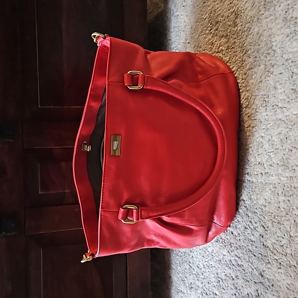 J. Crew Factory Red Satchel